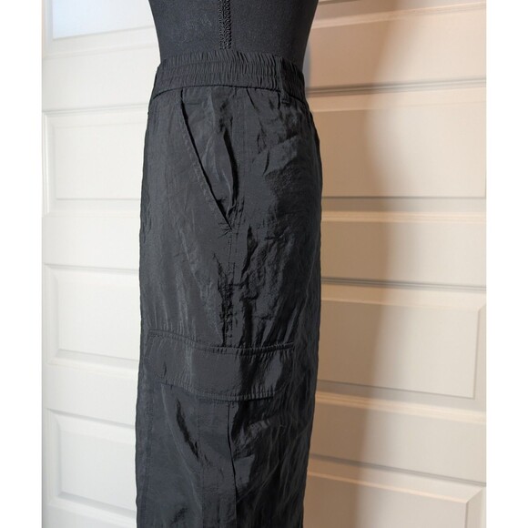 Joie Size XL Cargo Pants Black Relaxed Utility Pockets Elastic Waist Casual Chic - Picture 4 of 12